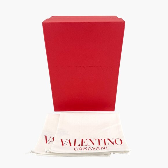 Valentino Garavani One Stud Slide Sandals EU 38 US 8 Pink Patent Flat Mule - Picture 2 of 14